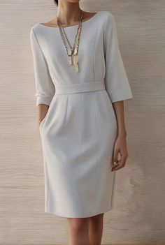 Loose Summer Dress, Dress Models, Classic Style Women, Looks Chic, Model Dress, Kimonos, Types Of Fashion Styles, Mother Of The Bride, Nice Dresses