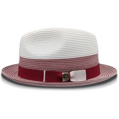 Elevate your style with our Urbaneer Collection's Red Two-Tone Braided Stingy Brim Pinch Fedora Hat. Crafted with a matching grosgrain ribbon, this hat features a pinch crown adorned with a Montique pin. The unlined design offers breathability, while the 2" brim adds a sleek touch. Available in XL for an additional $5. Made from a durable polyester blend for lasting quality and comfort. Two Tone design Pinch Crown Montique Pin Grosgrain Ribbon detail Unlined Fedora for breathability Brim size: 2 Mens Braids, Grown Man, Fedora Hat, Elevate Your Style, Grosgrain Ribbon, Fedora, Your Style, Two Tone, Braids