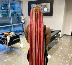 #hairstyles #blackgirl Cute Colors For Knotless Braids, Box Braids Black Women Color, 3 Different Color Knotless Braids, Braids Hairstyles Color Ideas, Pink Braids With Black Roots, Multiple Color Braids, Long Knotless With Color, Hair Color Ideas For Knotless Braids, Knotless Braids Different Colors