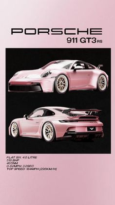 Pink Porsche, The Pink, Porsche, Cars, Pink