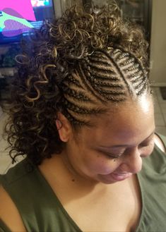 Crochet Water Wave Hair, Afro Weave, Summer Cornrows, Cutest Hairstyles, Flat Twist Hairstyles, Two Braid Hairstyles, Black Hair Updo Hairstyles