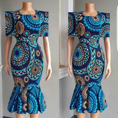 Do you have event to attend? Do you need a dress that will make you turn heads and stand out among many? Then this beautiful dress is a must have.  I will carefully sew it for you with high quality fabric prints and make you look as beautiful as the model or more. Before ordering, swipe left of the dress picture for pictures of available fabric prints, a sample of how to obtain your measurement should you want a more perfect fit and size chart.  If you will rather provide your measurements, send Flair Gown, Turkey Dress, Dress African Print, African Attire Dresses, African Fabric Dress, Bridesmaid Saree, Short African Dresses, Best African Dresses, African Wear Dresses