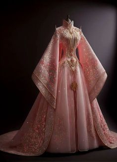 Chinese Dress Outfit, Fairytale Wedding Dress, Chinese Princess Dress, Asian Princess, Chinese Fancy Dress, Old Fashion Dresses, Royal Dresses