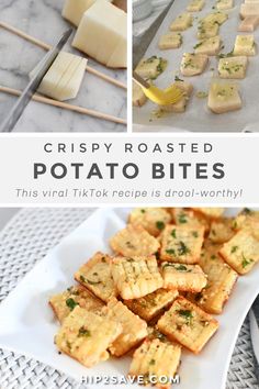 crispy roasted potato bites are the perfect appetizer for any party or gathering