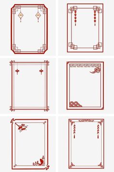 Chinese Window, Chinese New Year Background, Chinese Style Design, 달력 디자인, Chinese New Year Design, Transparent Clipart, Border Png, Flower Window, 카드 디자인