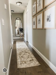 the hallway is clean and ready for us to use as an entrance way in this home