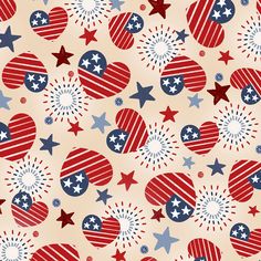 America The Beautiful designed by Loni Harris for P&B Textiles. Beautiful Hearts, America The Beautiful, Beautiful Heart, Textiles, Cream