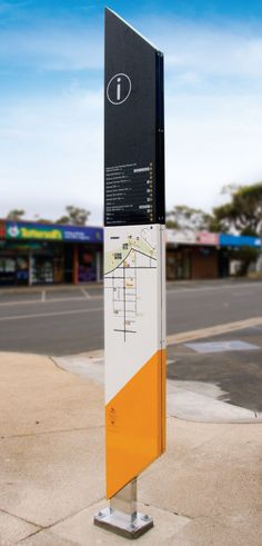 a street sign on the side of a road