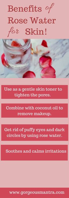 Benefits of rose water for skin. Use rose water to hydrate, tone and rejuvenate your skin Benefits Of Rose Water, Tips For Teens, Beauty Tips In Hindi, Makeup Tricks, Beauty Tips For Skin, Skin Toner, Diy Beauty Hacks, Moisturizing Body Wash