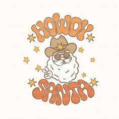 an image of a cartoon character wearing a cowboy hat and glasses with stars around it