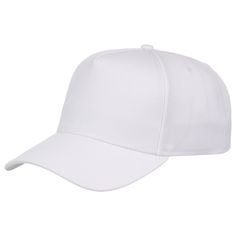 a white baseball cap on a white background