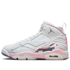 (WMNS) Air Jordan MVP 'Shy Pink' FB9019-106 Pink Jordans Outfit, Jordan Pink, Nike Air Women, Pink Jordans, Jordan Outfit, Jordans Women, Air Jordan 5, Jordan 6, Jordan 5