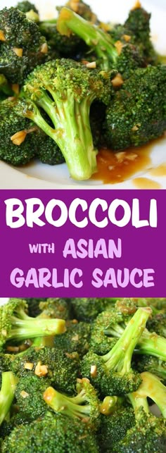 Broccoli Asian, Flavorful Broccoli, Broccoli With Garlic Sauce, Steam Broccoli, Asian Broccoli, Garden Grazer, Asian Rice, Colorful Food, Mapo Tofu