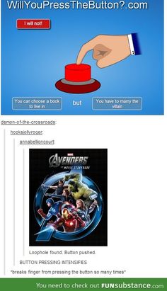 an image of a website page for the avengers movie