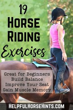 Horse Riding Exercises, Beginner Horse Riding, Horse Schooling, Riding Workout, Riding Exercises, Horse Training Exercises, Horseback Riding Tips, Horseback Riding Lessons