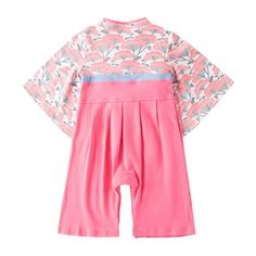 Baby Girl Kimono Kids Janpan Style Jumpsuit Baby Clothes Japanese Romper Print Kimono Floral Pink Japanese Baby Clothes, Japanese Baby, Kimono Floral, Style Jumpsuit, Girls Fall Outfits, Print Kimonos, Japanese Outfits, Pink Bow