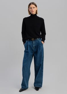 Isabella Denim Pants - Medium Wash Celine Denim, Throwing Fits, Jeans Trend, The Frankie Shop, Winter Capsule Wardrobe, Frankie Shop, Winter Jeans, Linda Evangelista, Jean Trends