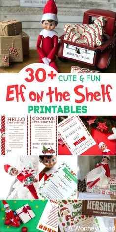 Does your family have an Elf on the Shelf that visits each year at Christmas? Grab these free elf on the shelf printables, backdrops, and more to help make the time with your Elf more memorable! #ElfontheShelf #ElfontheShelfideas Elf On The Shelf 3rd Grade, Elf On The Shelf Guide, Free Printables For Elf On The Shelf, Elf Shelf Printable Free, Elf On The Shelf Calendar 2022, Elf On The Shelf Printable Ideas, Elf On The Shelf Printable Free, Elf Free Printables On The Shelf, First Visit From Elf On The Shelf