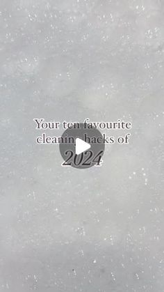 an advertisement with the words your ten favorite cleaning tasks of 2012 written in black and white