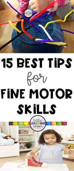 the top five best tips for fine motor skills