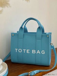 BagForLove - Blue Double Handle Graphic Square Letter Bag Product Description Color Blue Pattern Type Plain Type Shoulder Tote Bag Material PU Size Chart INCH CM Bag Length Bag Width Bag Height Strap Length 10.2 inch 3.5 inch 7.9 inch 47.2 inch Bag Length Bag Width Bag Height Strap Length 26 cm 9 cm 20 cm 120 cm Details Pictures Similar Products h2 { text-align: center; } /* æ¢è¡ */ li{ white-space: normal; word-break: break-all; word-wrap: break-word; } .red-box { width: 100%; display: flex; Casual Blue Handheld Satchel, Light Blue Rectangular Bag With Large Capacity, Light Blue Rectangular Bag For Everyday Use, Light Blue Large Capacity Bag For Everyday, Blue Large Capacity Shoulder Bag For Errands, Large Capacity Light Blue Rectangular Bag, Everyday Light Blue Rectangular Bag, Large Capacity Blue Satchel Shoulder Bag, Blue Handheld Bag For Errands