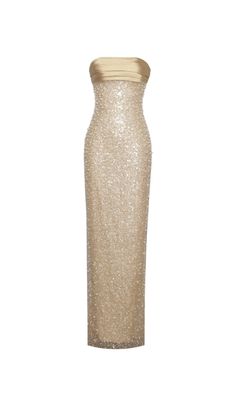 This stunning gold satin maxi dress is adorned with intricate sequins and delicate pearls, creating a truly luxurious and exclusive piece. Its flowing silhouette and exquisite detailing make it the perfect choice for any glamorous occasion. Elevate your wardrobe with this opulent dress. Materials: Sequin & Pearl Be Prom Dress Inspo, Classy Prom, Beaded Maxi Dress, Beaded Fabric, Duchess Satin, Prom Dress Inspiration, Cute Prom Dresses, Pretty Prom Dresses, Gold Satin