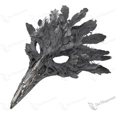 Describe An Item: This Beautiful Masquerade Party Mask Is Made Of 100% Finest Quality And Hand-Painted Craftsmanship. Occasion: Great For Halloween, Day Of The Dead, Masquerade Party, And More. Color: Black How It Made: Made Of High-Quality Plastic, Then Hand-Painted And Decorated With Feather, Lace, Glitter, Spike. Size Measurement: Length: 15" Width: 8” One Size Fits All. Masquerade Crow Mask, Raven Mask Masquerade, Raven Skull Mask, Bird Masquerade Mask, Bird Skull Mask, Haunted Theater, Bird Helmet, Fae Ball, Dnd Armor