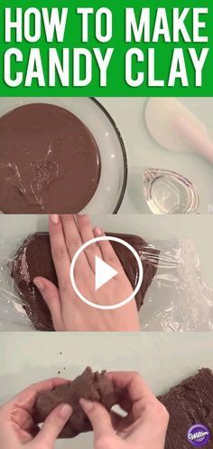 how to make chocolate candy clay