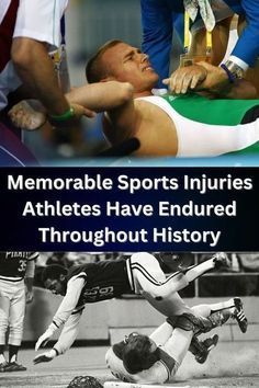 the cover of memorable sports injuries athletes have ended throughout history