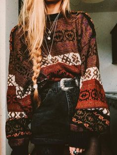 Hippie Aesthetic, Boho Mode, Looks Country, Winter Boho, Mode Boho