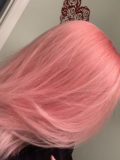 Emilia Leblanc, Pale Pink Hair, Irl Pfp, Hair References, Hot Pink Hair, Rainbow Hair Color, Hair Color Unique