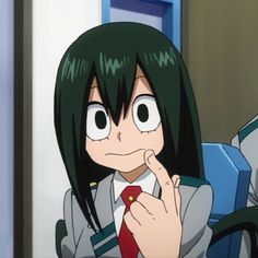 Mha Tsuyu, Anime Mha, Academia Icons, Mha Stuff, Cri Cri, Character Collection, Boku No Hero Academia Funny