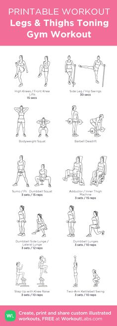 the printable workout guide for beginners