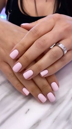 pink nails Basic Nails Ideas, Basic Nail Ideas, Color Trends 2024, Ombre Chrome Nails, Everyday Nails, Basic Nail, Bad Nails, Nail Tip Designs, Solid Color Nails