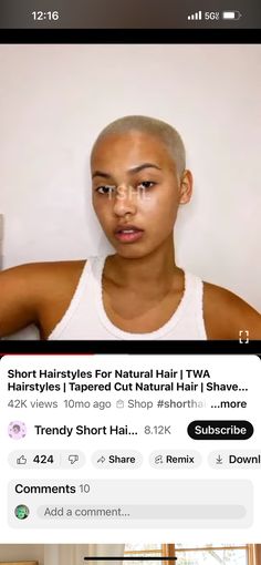 Twa Hairstyles, Trendy Shorts, Short Hair, Natural Hair Styles, Short Hair Styles, Hair Styles, Hair