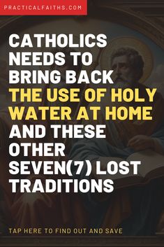 Every Catholic Needs to Bring Back THE USE OF HOLY WATER AT HOME and these (7)Seven Lost Traditions  // catholic // Catholics // catholic rosary // catholism // catholic rosaries // catholic rosarie // catholicity // catholic saint // saint // mary // marie // rosary // rosaries // jesus christ // jesu christ // jesus christs // jesus christ s // mary s // st Joseph // Joseph// mother mary // virgin mary // catholic prayers // saint // The Seven Sorrows Of Mary, Prayer For Priests Roman Catholic, Marian Garden Catholic, How To Pray The Rosary Catholic, Catholic Alters For Home, Mama Mary Blessed Mother, Catholic Saints Images, Catholic Confession, Adoration Catholic