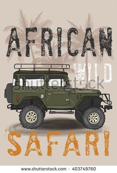 Truck Typography, Boys Clothing Styles, Safari Car, Batman Comic Cover, Kids Shirts Design, Solar System Crafts, Safari Design, Off Road Truck, Baby Animal Drawings