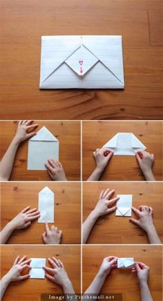 how to make an origami envelope