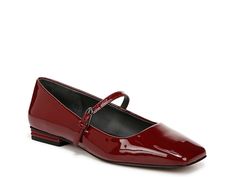 Franco Sarto Tinsley Mary Jane Flat Square Toe Mary Jane, Dress Sandals Flat, Flat Shoes For Women, Bridal Wedding Shoes, Red Flats, Wide Width Shoes, Adidas Fashion, Trending Sneakers, Mary Jane Flats