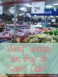 what should you buy at sam's club?