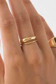 This Stackable Rings item by StyleCraftByJovanna has 2 favorites from Etsy shoppers. Ships from China. Listed on 27 Dec, 2023 Two Gold Rings, Minimalist Rings Gold, Shades Of Gold Jewelry, Ring Inspo Jewelry Gold, Daily Jewelry Ideas, Clean Girl Rings, Gold Ring Inspiration, Gold Everyday Rings, Stacked Rings Gold