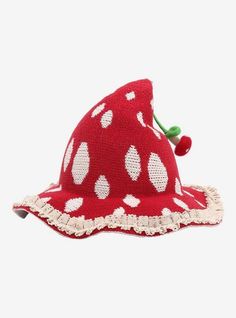 Mushroom Cottage Witch Hat | Hot Topic Plush Mushroom, Mushroom Core, Hat Silhouette, Dragon Cat, Mushroom Cottage, Cottage Witch, Crochet Disney, Mushroom Hat, Modern Witch