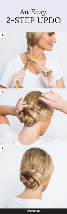 Summer brings out the worst in everyone's hair! But if these hair tricks can hold up at swimsuit shoots on the beach, then they'll do the job for you, too. You'll be amazed at the time you'll save on styling with the two-minute updo and five-minute blowout secrets. Super Hair, Christmas Hairstyles, Makeup Hacks, Work Hairstyles, Hair Updo, Contour Makeup, Quick Hairstyles, Trendy Hairstyles, Hair Updos