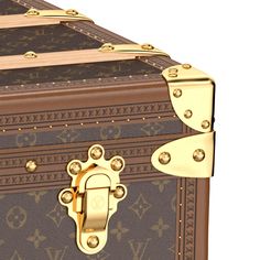 LOUIS VUITTON® - Courrier Lozine 110 - Brown Hand Carry Luggage, Boutique Louis Vuitton, Louis Vuitton Trunks, Lv Luggage, Vintage Trunk, Louis Vuitton Trunk, Louis Vuitton Luggage, Louis Vuitton Store, Vintage Trunks