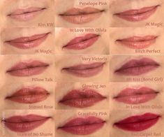 Charlotte Tilbury Lipstick Swatch, Charlotte Tilbury Very Victoria, Red Lipstick Swatches, Charlotte Tilbury Lip, Best Mac Lipstick, Mac Lipstick Shades, Pillow Talk Lipstick, Charlotte Tilbury Lipstick, Lipstick For Dark Skin