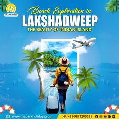 Dive into the serenity of Lakshadweep's coastal gems! 🏝️✨ Join us on a journey of discovery as we explore the untouched beauty of its tranquil beaches. Every wave tells a tale, and every shore unveils a piece of paradise. 🌊

Start planning your dream vacation with The Park Holidays International today!
Visit us to book your stay now:
📲 +91-9871200631
👩🏻‍💻 www.theparkholidays.com

#LakshadweepAdventures #IslandMagic #CoastalCharm #TurquoiseTranquility #OceanDreams Tourism Creative Ads, Maldives Tourism, International Holidays