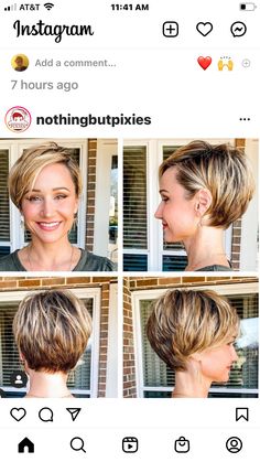 Longer Pixie Haircut, Blonde Pixie Hair, Haircut Short, Growing Out Short Hair Styles, Trendy Short Haircuts, Blonde Pixie Cuts, Hair Blonde, Haircuts For Fine Hair