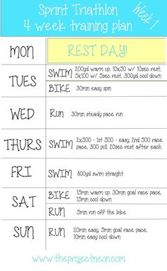 a printable workout plan with the words rest day written in black and yellow on it