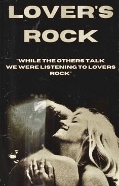 an advertisement for the movie lover's rock