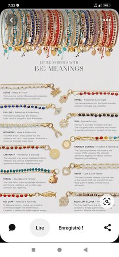 Fashion Infographic, Jewelry Knowledge, Bracelets Handmade Diy, Data Visualisation, Keramik Design, Beaded Necklace Diy, Diy Bracelet Designs, Beads Bracelet Design, Handmade Jewelry Tutorials